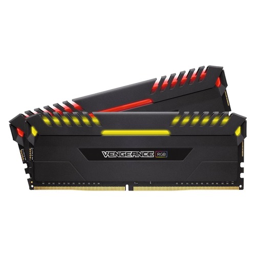 Модуль памяти CORSAIR Vengeance RGB CMR32GX4M2C3200C16 DDR4 - 2x 16Гб 3200, DIMM, Ret CORSAIR