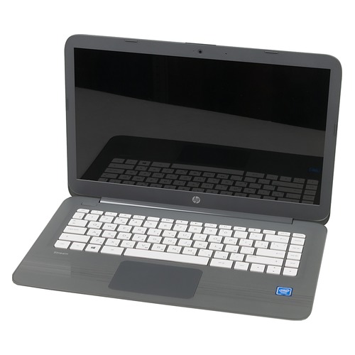 Ноутбук HP Stream 14-ax018ur, 14", Intel Celeron N3060 1.6ГГц, 4Гб, 32Гб eMMC, Intel HD Graphics 400, Windows 10, 2EQ35EA, серый HP