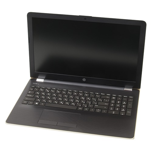 Ноутбук HP 15-bw517ur, 15.6", AMD E2 9000e 1.5ГГц, 4Гб, 500Гб, AMD Radeon R2, Windows 10, 2FP11EA, золотистый HP