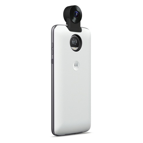 Внешний мод фотокамера Motorola 360 Camera для Moto Z/Z Play белый (ASM360CMWHEE) MOTOROLA