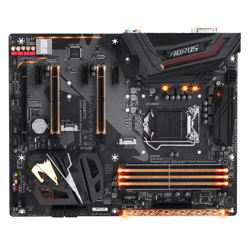 Материнская плата GIGABYTE Z370 AORUS Ultra Gaming, LGA 1151v2, Intel Z370, ATX, Ret GIGABYTE