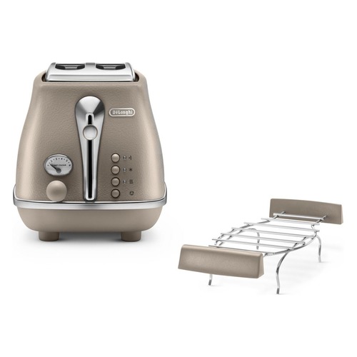 Тостер DELONGHI CTOE2103.BG, бежевый DELONGHI
