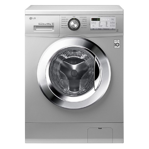 Стиральная машина LG Mega 2 FH2H3WD4, фронтальная загрузка, серебристый LG