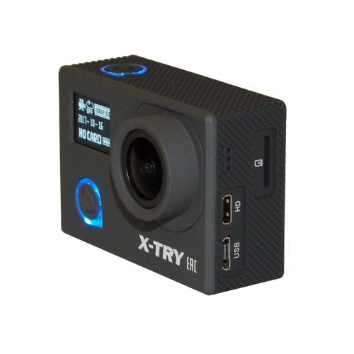 Экшн-камера X-TRY XTC244 4K, WiFi, черный X-TRY