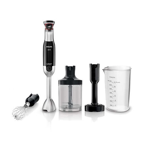 Блендер PHILIPS HR1675/90, погружной, черный PHILIPS