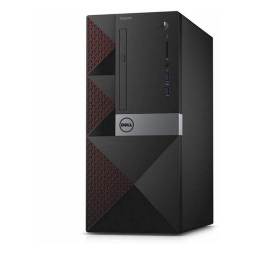 Компьютер DELL Vostro 3667, Intel Core i3 6100, DDR4 4Гб, 500Гб, Intel HD Graphics 530, DVD-RW, CR, Windows 10 Home, черный [3667-5754] DELL