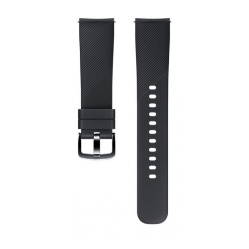 Ремешок SAMSUNG Galaxy Gear Sport ET-YSN60MBEGRU, черный SAMSUNG