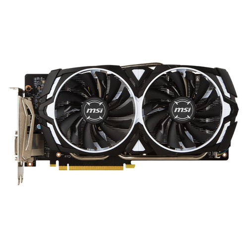 Видеокарта MSI nVidia GeForce GTX 1060 , GTX 1060 ARMOR 3G V1, 3Гб, GDDR5, Ret MSI