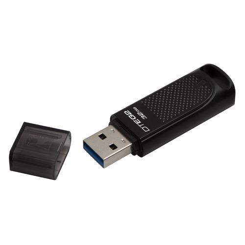 Флешка USB KINGSTON DataTraveler Elite G2 32Гб, USB3.0, черный [dteg2/32gb] KINGSTON