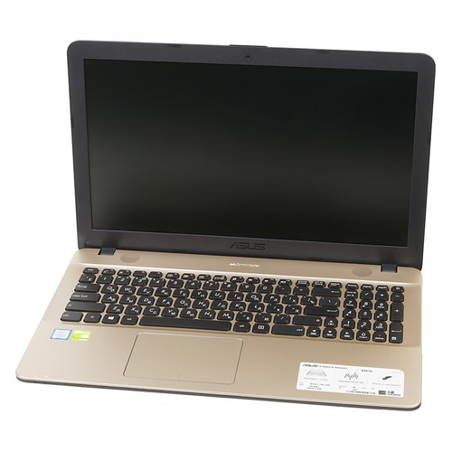 Ноутбук ASUS VivoBook X541UV-GQ984T, 15.6", Intel Core i3 7100U 2.4ГГц, 8Гб, 1000Гб, nVidia GeForce 920MX - 2048 Мб, DVD-RW, Windows 10, 90NB0CG1-M22220, черный ASUS