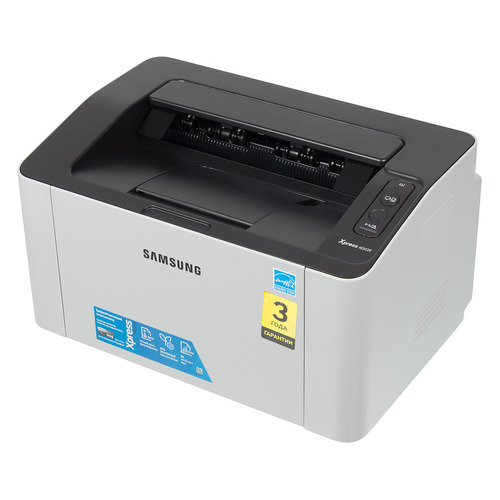 Принтер лазерный SAMSUNG SL-M2020(XEV/FEV) лазерный, цвет: белый [ss271b]
