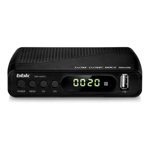 все цены на Ресивер DVB-T2 BBK SMP145HDT2, черный онлайн