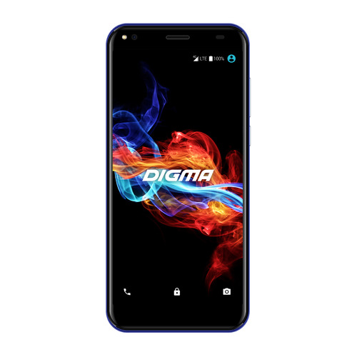 Смартфон DIGMA Linx Rage 4G, синий