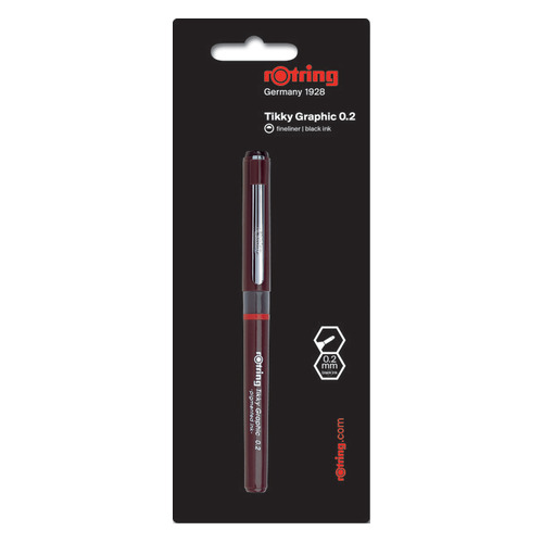 Ручка капилляр. Rotring Tikky Graphic (1904626) d=0.2мм блистер ев. 12 шт./кор., Tikky Graphic
Ручка капилляр. Rotring Tikky Graphic (1904626) d=0.2мм блистер ев. 12 шт./кор., Tikky Graphic