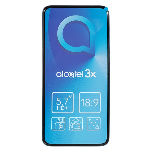 все цены на Смартфон ALCATEL 3X 5058I, синий металлик онлайн