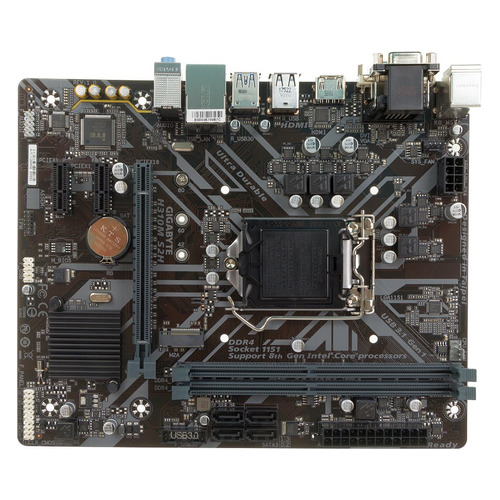 Материнская плата GIGABYTE H310M S2H, LGA 1151v2, Intel H310, mATX, Ret, H310M S2H
Материнская плата GIGABYTE H310M S2H, LGA 1151v2, Intel H310, mATX, Ret, H310M S2H
