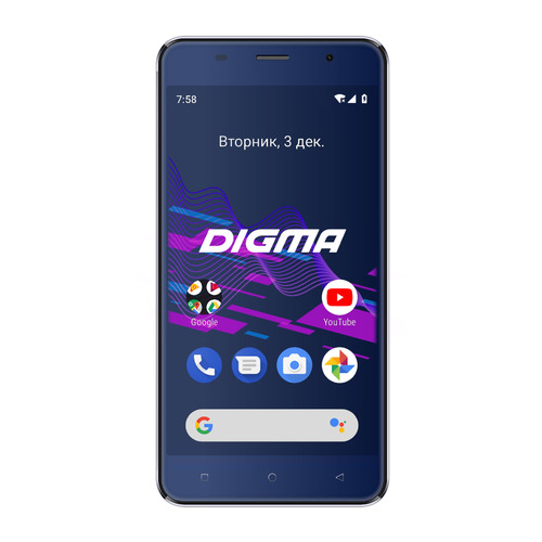 Смартфон DIGMA Linx X1 Pro 3G, темно-синий