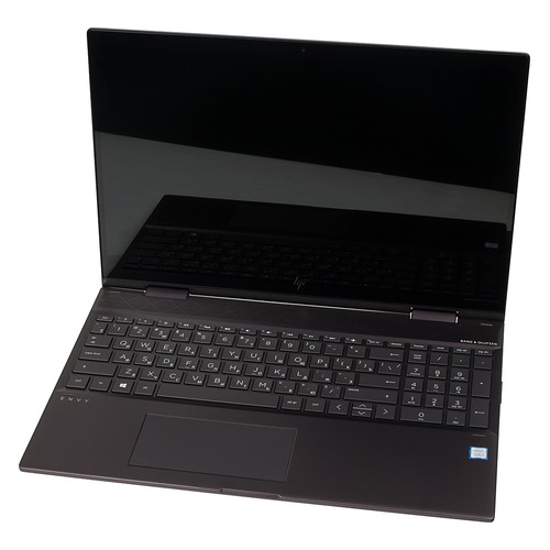 Ноутбук-трансформер HP Envy x360 15-cn0004ur, 15.6&quot;, Intel Core i5 8250U 1.6ГГц, 8Гб, 1000Гб, 128Гб SSD, Intel UHD Graphics 620, Windows 10, 4HB43EA, темно-серебристый