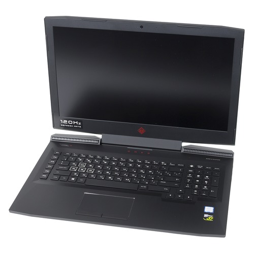 Ноутбук HP Omen 17-an106ur, 17.3&quot;, Intel Core i7 8750H 2.2ГГц, 32Гб, 1000Гб, 256Гб SSD, nVidia GeForce GTX 1070 - 8192 Мб, DVD-RW, Windows 10, 4GQ88EA, черный