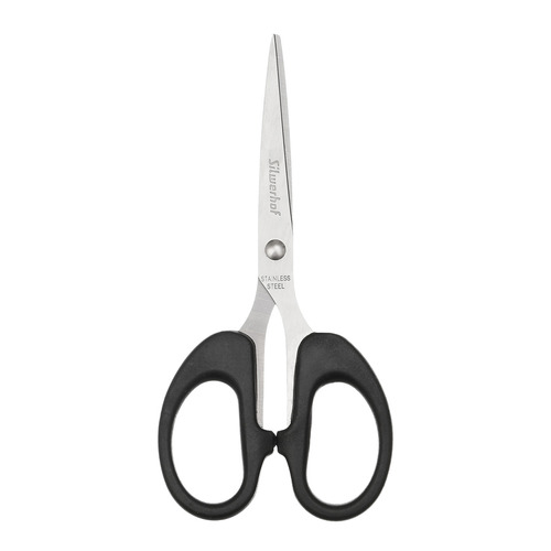 Упаковка ножниц SILWERHOF 453097 универсальные, 140мм, ручки пластиковые 12 шт./кор. 
Упаковка ножниц SILWERHOF 453097 универсальные, 140мм, ручки пластиковые 12 шт./кор.