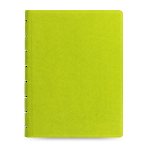 Тетрадь Filofax SAFFIANO A5 PU 56л линейка съемные листы спираль двойная салатовый
Тетрадь Filofax SAFFIANO A5 PU 56л линейка съемные листы спираль двойная салатовый