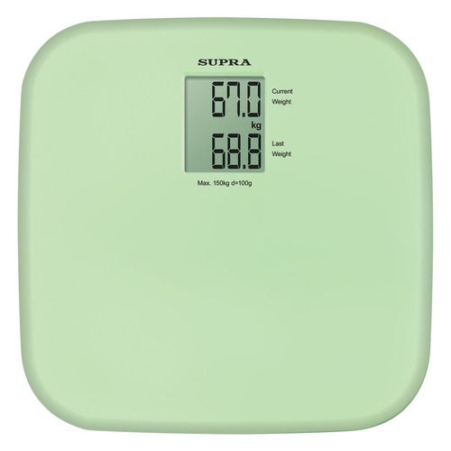 Напольные весы Supra BSS-6051, до 150кг, цвет: фисташковый