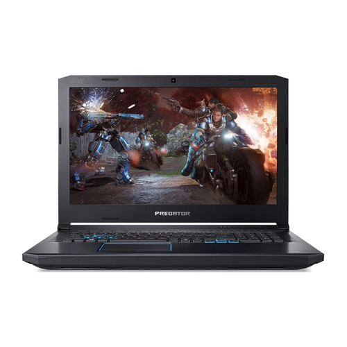 Ноутбук ACER Predator Helios 500 PH517-51-93T1, 17.3&quot;, IPS, Intel Core i9 8950HK 2.9ГГц, 64Гб, 2Тб, 512Гб + 512Гб SSD, nVidia GeForce GTX 1070 - 8192 Мб, Windows 10 Home, NH.Q3NER.012, черный