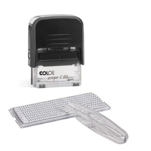 Самонаборный штамп автоматический COLOP Printer C40 Set-F, оттиск 59 х 23 мм, шрифт 3.1 мм, прямоугольный, синий, Printer C40 Set-F
Самонаборный штамп автоматический COLOP Printer C40 Set-F, оттиск 59 х 23 мм, шрифт 3.1 мм, прямоугольный, синий, Printer C40 Set-F