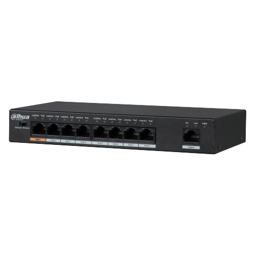 Коммутатор Dahua DH-PFS3009-8ET-96 8x100Mb 8PoE неуправляемый, DH-PFS3009-8ET-96
Коммутатор Dahua DH-PFS3009-8ET-96 8x100Mb 8PoE неуправляемый, DH-PFS3009-8ET-96