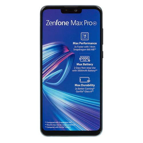 Смартфон ASUS ZenFone MAX PRO M2 64Gb, ZB631KL, синий