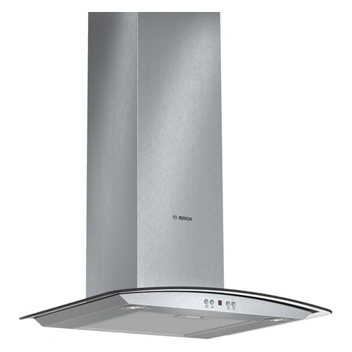 Вытяжка каминная Bosch DWA06E652 нержавеющая сталь управление: кнопочное (1 мотор)