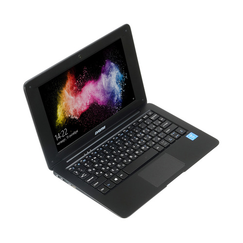 Ноутбук DIGMA EVE 101, 10.1&quot;, IPS, Intel Atom X5 Z8350 1.44ГГц, 2Гб, 32Гб SSD, Intel HD Graphics 400, Windows 10 Home, ES1030EW, черный