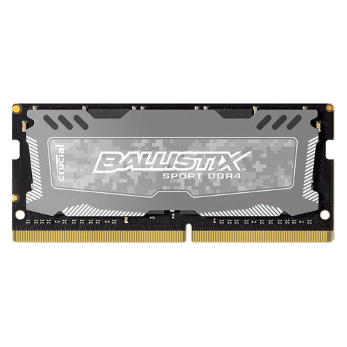 Модуль памяти CRUCIAL Ballistix Sport LT BLS8G4S240FSDK DDR4 - 8Гб 2400, SO-DIMM, Ret
Модуль памяти CRUCIAL Ballistix Sport LT BLS8G4S240FSDK DDR4 - 8Гб 2400, SO-DIMM, Ret