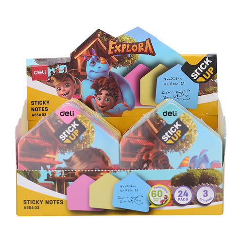 Упаковка блоков самоклеящихся Deli Explora, EA55403, 60 л, ассорти 24 шт./кор., Explora
Упаковка блоков самоклеящихся Deli Explora, EA55403, 60 л, ассорти 24 шт./кор., Explora