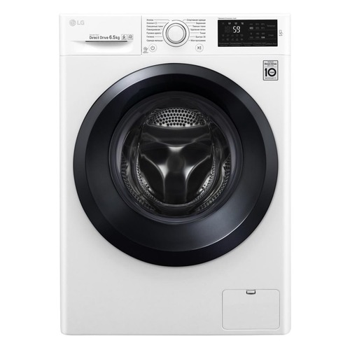 Стиральная машина LG F2J5WN6W, фронтальная загрузка, белый
