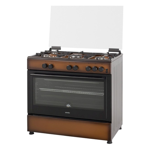 Газовая плита SIMFER F96GD52001, газовая духовка, стеклянная крышка, коричневый и черный
Газовая плита SIMFER F96GD52001, газовая духовка, стеклянная крышка, коричневый и черный