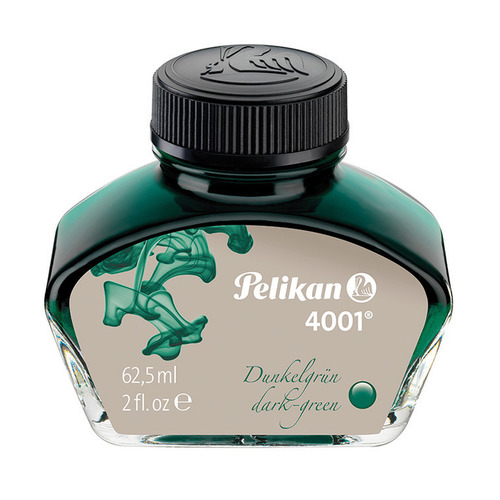 Флакон с чернилами Pelikan INK 4001 76 (PL300063) темно-зеленые чернила 62.5мл, 76
Флакон с чернилами Pelikan INK 4001 76 (PL300063) темно-зеленые чернила 62.5мл, 76