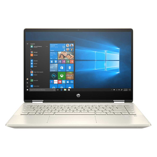 Ноутбук-трансформер HP Pavilion x360 14-dh0006ur, 14", Intel Core i5 8265U 1.6ГГц, 8Гб, 256Гб SSD, nVidia GeForce Mx130 - 2048 Мб, Windows 10, 6PS31EA, золотистый
Ноутбук-трансформер HP Pavilion x360 14-dh0006ur, 14", Intel Core i5 8265U 1.6ГГц, 8Гб, 256Гб SSD, nVidia GeForce Mx130 - 2048 Мб, Windows 10, 6PS31EA, золотистый