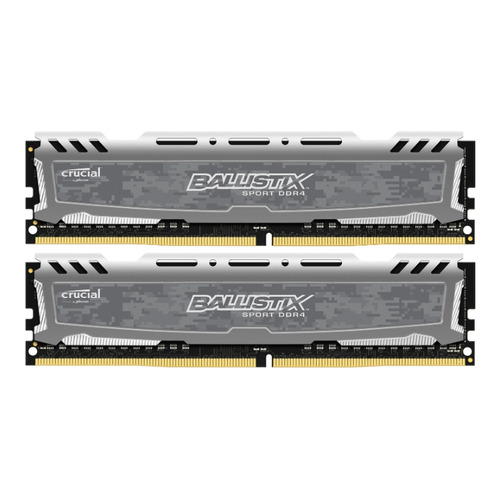 Модуль памяти CRUCIAL Ballistix Sport LT BLS2K16G4D26BFSB DDR4 - 2x 16Гб 2666, DIMM, Ret
Модуль памяти CRUCIAL Ballistix Sport LT BLS2K16G4D26BFSB DDR4 - 2x 16Гб 2666, DIMM, Ret