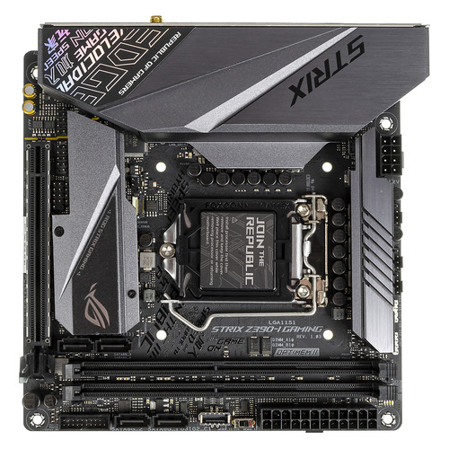 Материнская плата ASUS ROG STRIX Z390-I GAMING, LGA 1151v2, Intel Z390, mini-ITX, Ret
Материнская плата ASUS ROG STRIX Z390-I GAMING, LGA 1151v2, Intel Z390, mini-ITX, Ret