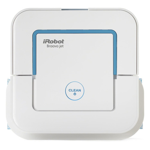 Робот-пылесос IROBOT Braava Jet 240, белый/голубой