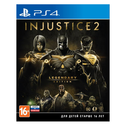 Игра PlayStation Injustice 2. Legendary Edition, RUS (субтитры), для PlayStation 4/5, Injustice 2. Legendary Edition
Игра PlayStation Injustice 2. Legendary Edition, RUS (субтитры), для PlayStation 4/5, Injustice 2. Legendary Edition