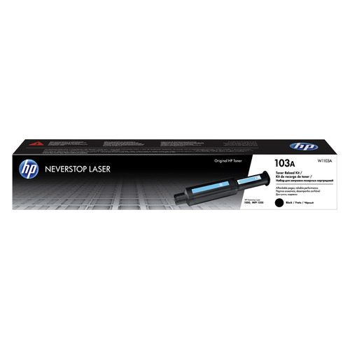 Заправочное устройство HP 103 W1103A черный (2500стр.) для HP Neverstop Laser 1000a/1000w/1200a/1200, 103
Заправочное устройство HP 103 W1103A черный (2500стр.) для HP Neverstop Laser 1000a/1000w/1200a/1200, 103