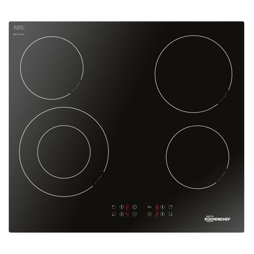 Варочная панель KUCHENCHEF KHC611, электрическая, независимая, черный