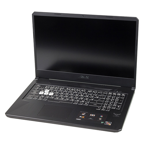 Ноутбук ASUS TUF Gaming FX705DD-AU087T, 17.3", IPS, AMD Ryzen 7 3750H 2.3ГГц, 16Гб, 512Гб SSD, nVidia GeForce GTX 1050 - 3072 Мб, Windows 10, 90NR02A1-M02150, темно-серый
Ноутбук ASUS TUF Gaming FX705DD-AU087T, 17.3", IPS, AMD Ryzen 7 3750H 2.3ГГц, 16Гб, 512Гб SSD, nVidia GeForce GTX 1050 - 3072 Мб, Windows 10, 90NR02A1-M02150, темно-серый