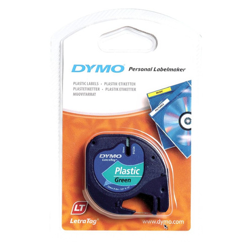 Картридж DYMO LT, черный / зеленый / 12мм, черный шрифт, зеленый фон, 4м ( S0721640, LT
Картридж DYMO LT, черный / зеленый / 12мм, черный шрифт, зеленый фон, 4м ( S0721640, LT