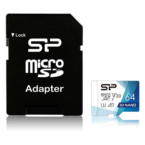 Карта памяти microSDXC UHS-I U3 SILICON POWER Superior Pro Colorful 64 ГБ, 100 МБ/с, Class 10, SP064GBSTXDU3V20AB, 1 шт., переходник SD, SP064GBSTXDU3V20AB
Карта памяти microSDXC UHS-I U3 SILICON POWER Superior Pro Colorful 64 ГБ, 100 МБ/с, Class 10, SP064GBSTXDU3V20AB, 1 шт., переходник SD, SP064GBSTXDU3V20AB