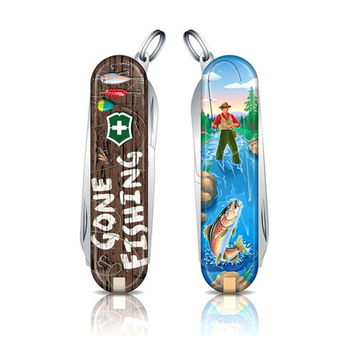 Складной нож VICTORINOX Classic LE2020 Gone Fishing, 7 функций, 58мм, голубой / рисунок, Classic LE2020 Gone Fishing
Складной нож VICTORINOX Classic LE2020 Gone Fishing, 7 функций, 58мм, голубой / рисунок, Classic LE2020 Gone Fishing