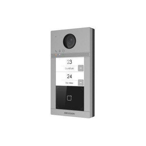 Видеопанель Hikvision DS-KV8213-WME1, цветная, накладная, серебристый, DS-KV8213-WME1
Видеопанель Hikvision DS-KV8213-WME1, цветная, накладная, серебристый, DS-KV8213-WME1