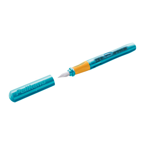 Ручка перьев. Pelikan School Pelikano Junior (PL924886) бирюзовый A сталь нержавеющая для правшей ка, Pelikano Junior
Ручка перьев. Pelikan School Pelikano Junior (PL924886) бирюзовый A сталь нержавеющая для правшей ка, Pelikano Junior